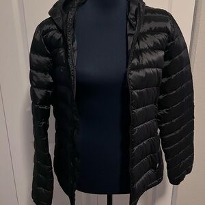 Aritzia Black Puffer Jacket